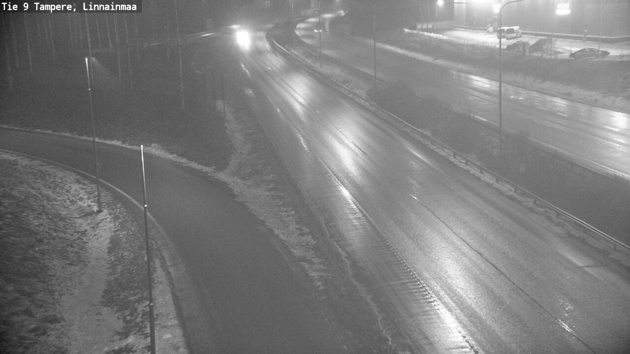 Weather Camera Image Väg 9 Tammerfors, Linnainmaa, Tampere, Pirkanmaa