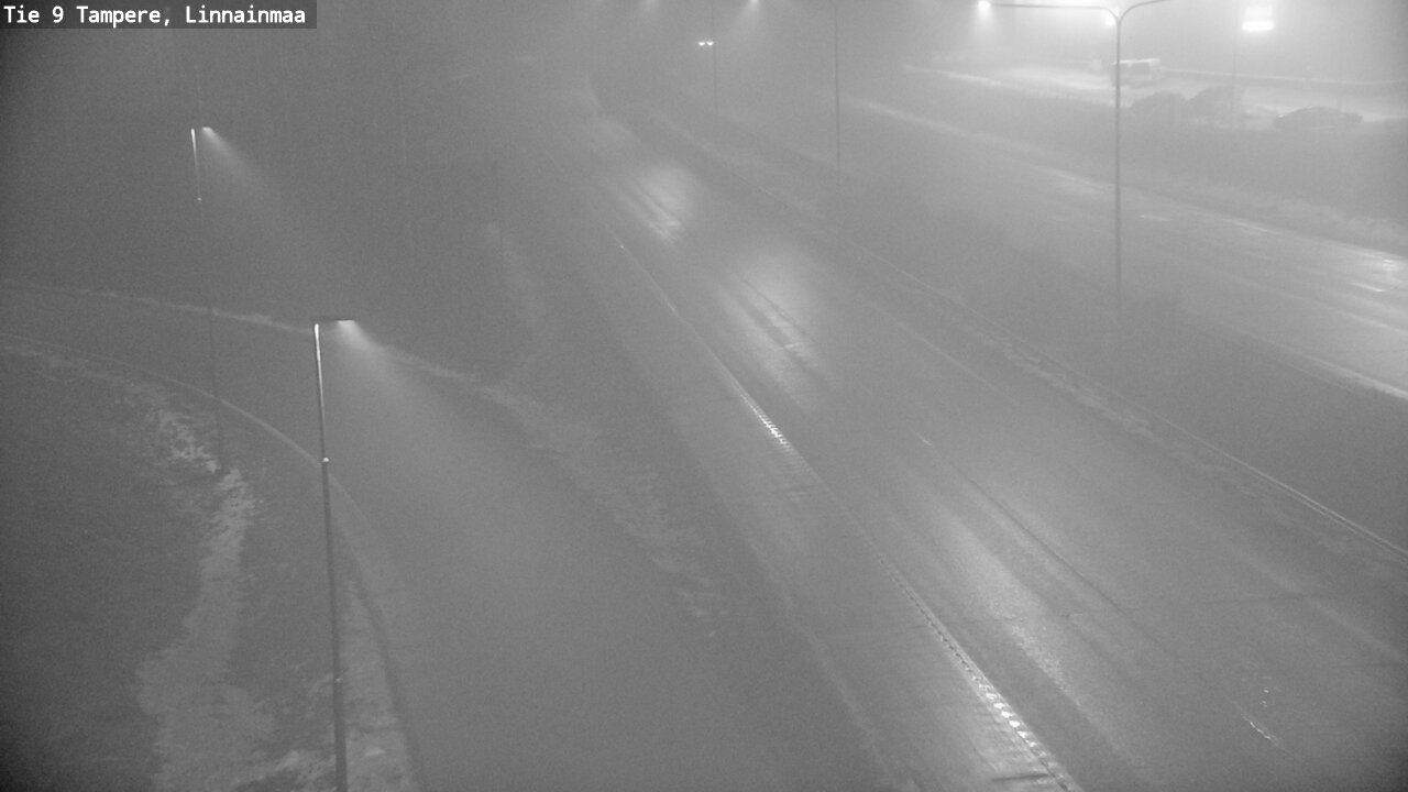 Weather Camera Image Väg 9 Tammerfors, Linnainmaa, Tampere, Pirkanmaa