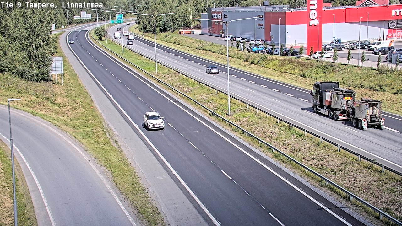 Kelikamerat Kuva Tie 9 Tampere, Linnainmaa, Tampere, Pirkanmaa
