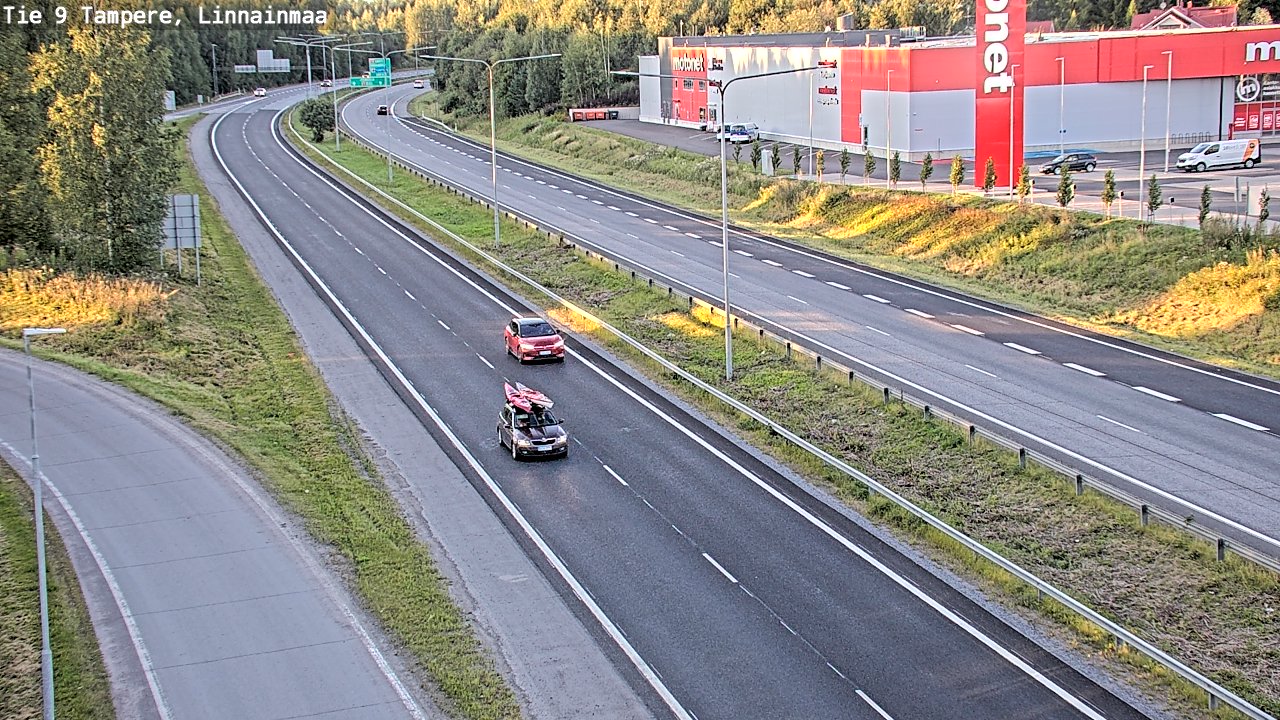 Kelikamerat Kuva Tie 9 Tampere, Linnainmaa, Tampere, Pirkanmaa