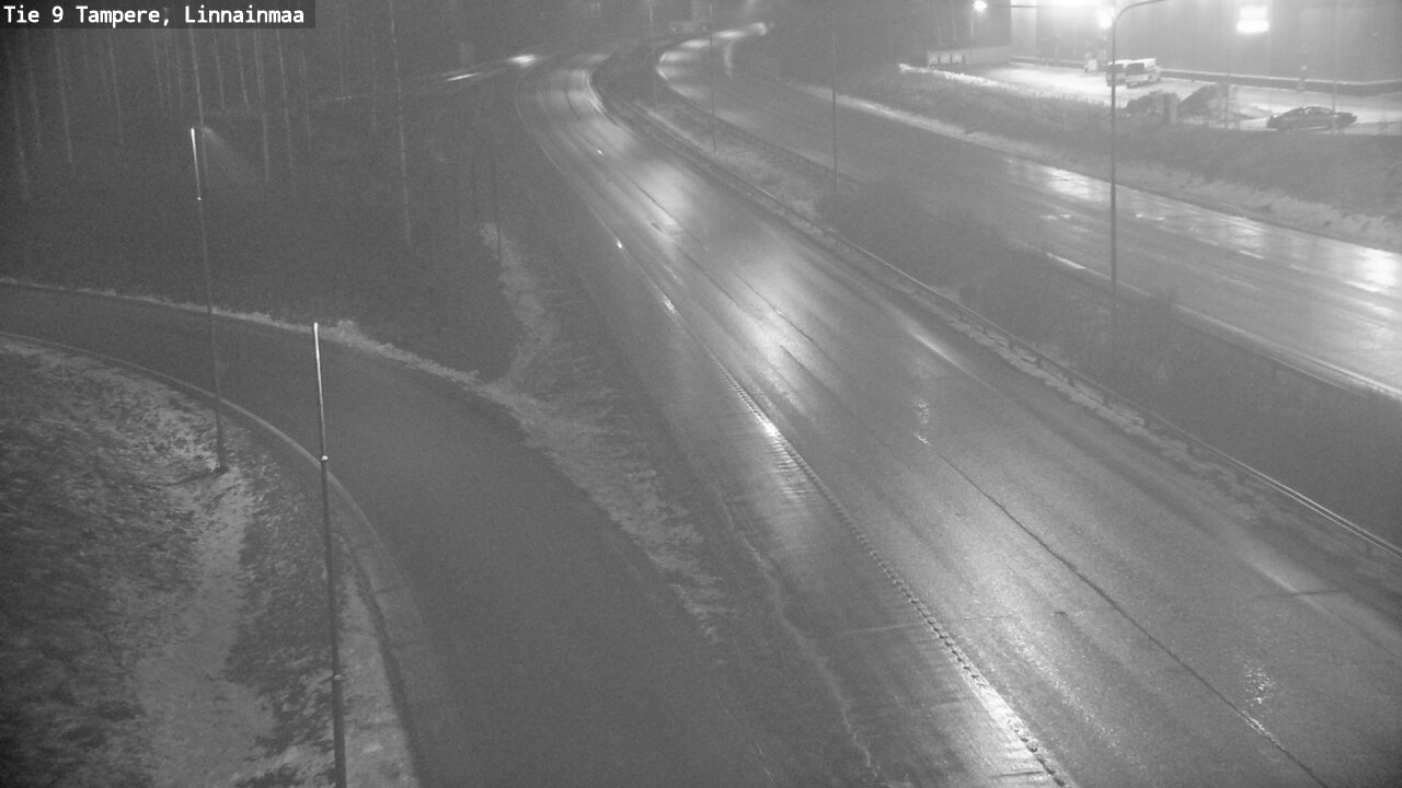 Weather Camera Image Väg 9 Tammerfors, Linnainmaa, Tampere, Pirkanmaa