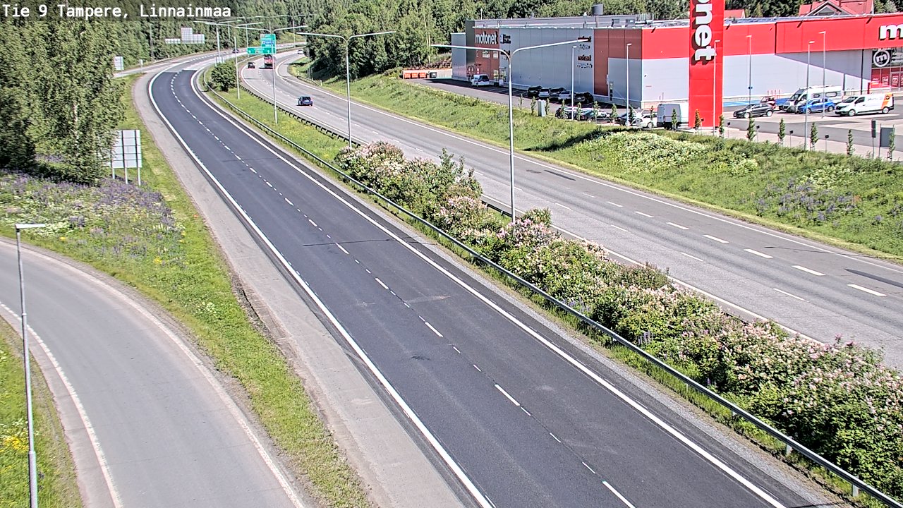 Kelikamerat Kuva Tie 9 Tampere, Linnainmaa, Tampere, Pirkanmaa
