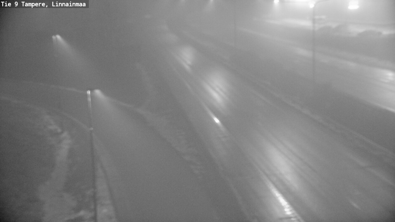 Weather Camera Image Väg 9 Tammerfors, Linnainmaa, Tampere, Pirkanmaa