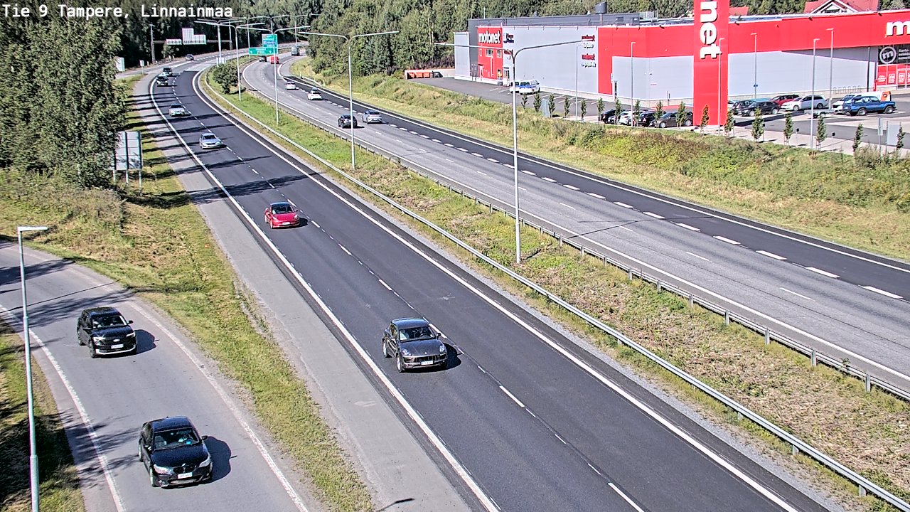 Kelikamerat Kuva Tie 9 Tampere, Linnainmaa, Tampere, Pirkanmaa