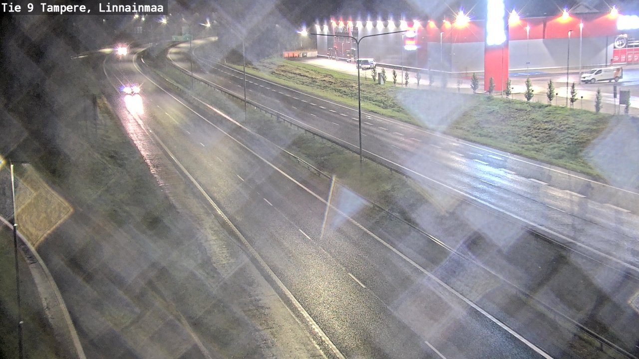 Weather Camera Image Väg 9 Tammerfors, Linnainmaa, Tampere, Pirkanmaa