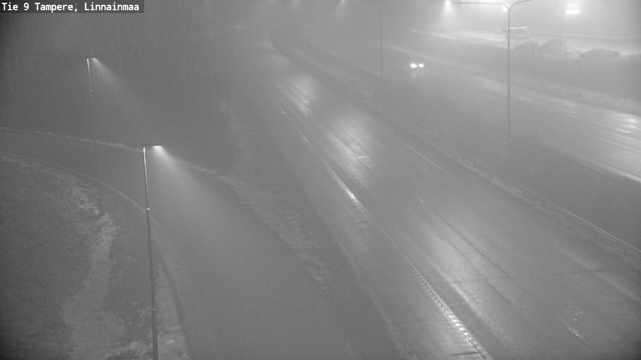 Weather Camera Image Väg 9 Tammerfors, Linnainmaa, Tampere, Pirkanmaa