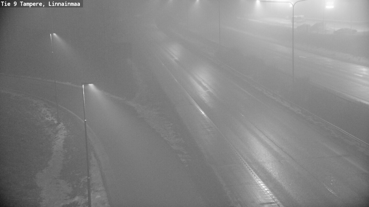 Weather Camera Image Väg 9 Tammerfors, Linnainmaa, Tampere, Pirkanmaa
