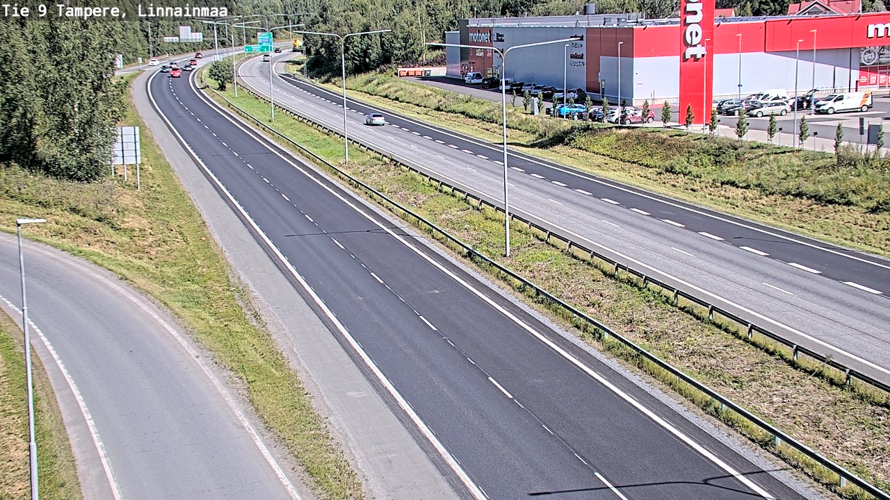 Kelikamerat Kuva Tie 9 Tampere, Linnainmaa, Tampere, Pirkanmaa