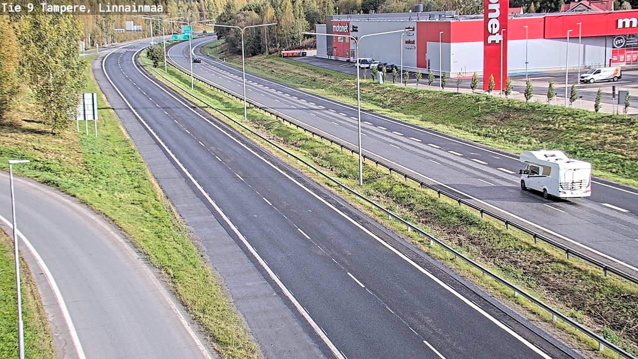 Kelikamerat Kuva Tie 9 Tampere, Linnainmaa, Tampere, Pirkanmaa