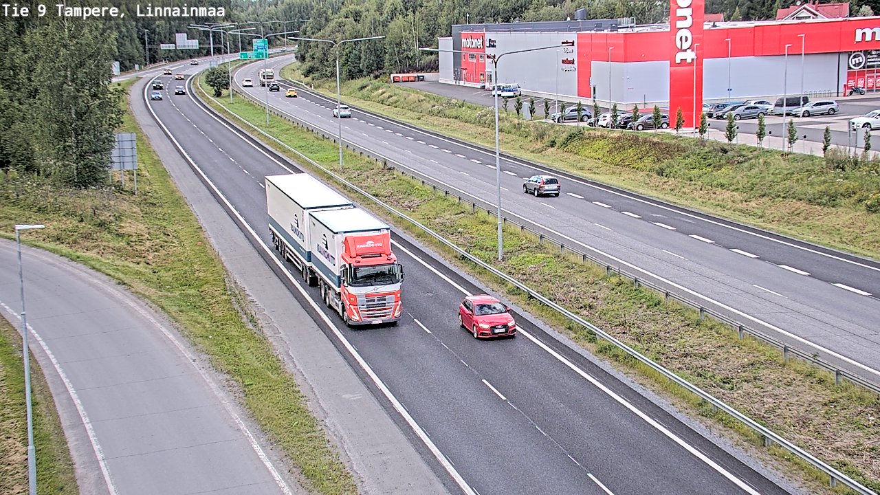Kelikamerat Kuva Tie 9 Tampere, Linnainmaa, Tampere, Pirkanmaa