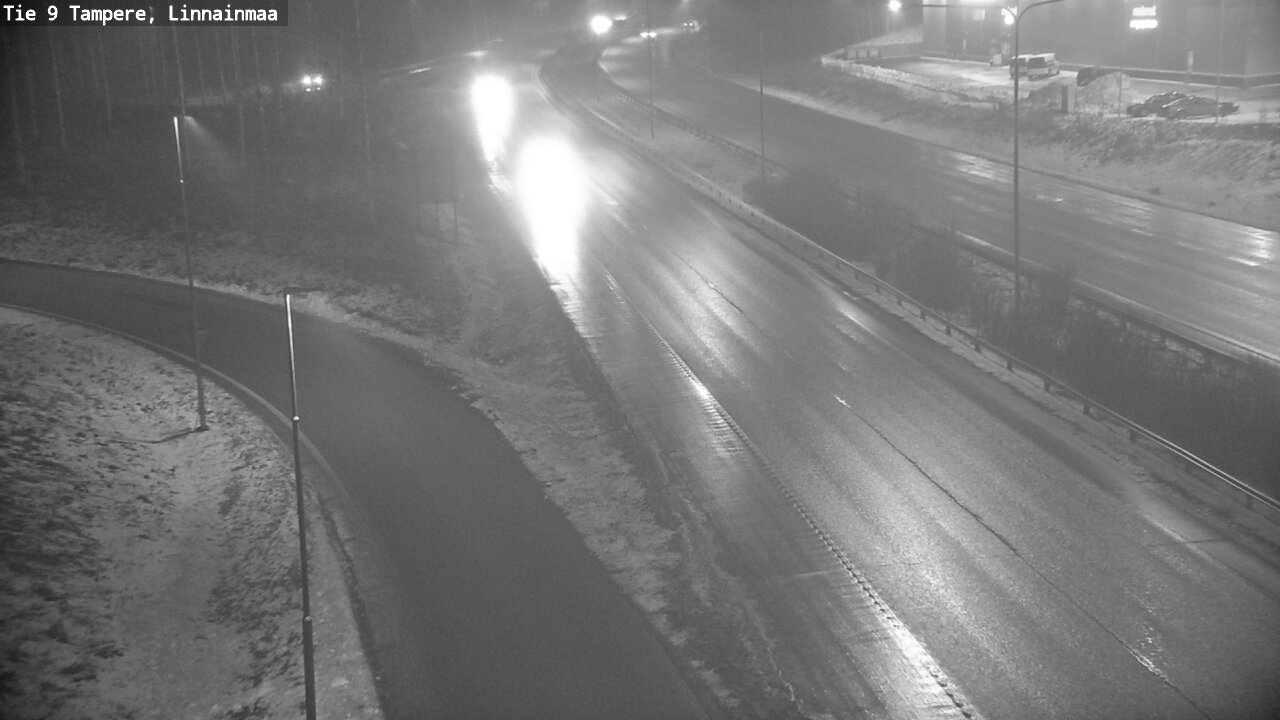 Weather Camera Image Väg 9 Tammerfors, Linnainmaa, Tampere, Pirkanmaa