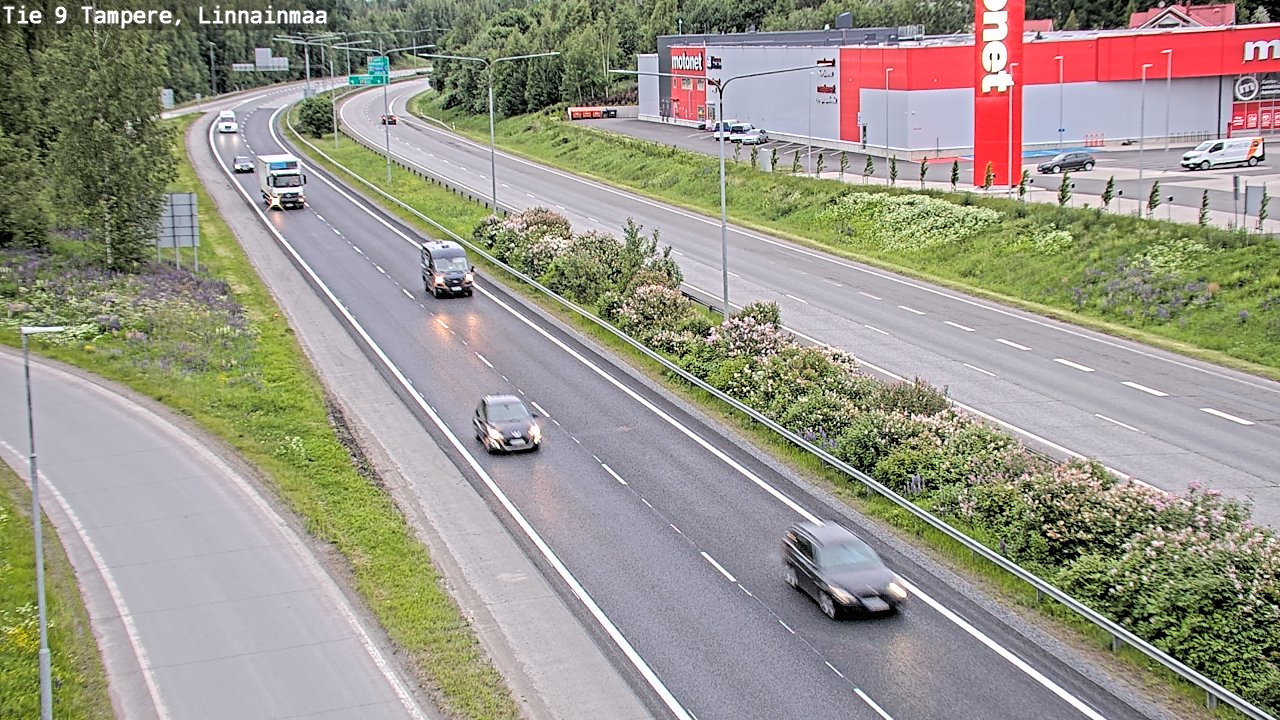 Kelikamerat Kuva Tie 9 Tampere, Linnainmaa, Tampere, Pirkanmaa