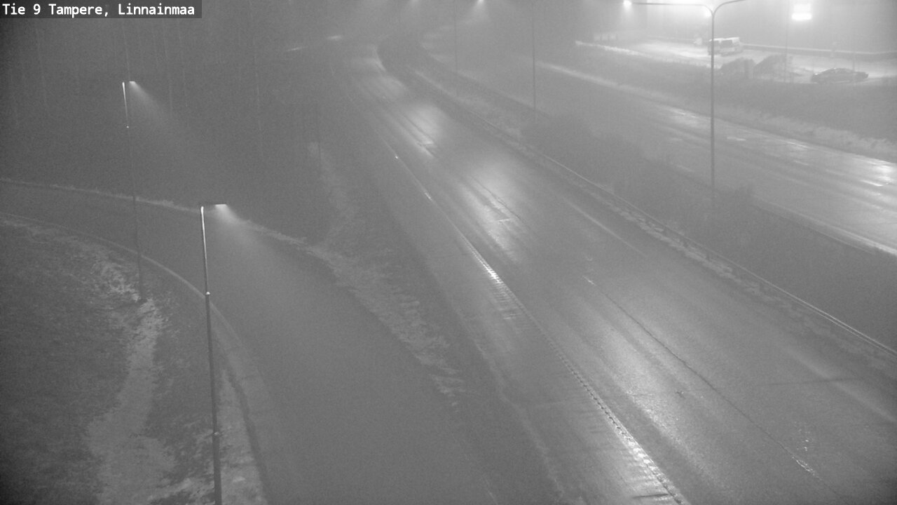 Weather Camera Image Väg 9 Tammerfors, Linnainmaa, Tampere, Pirkanmaa
