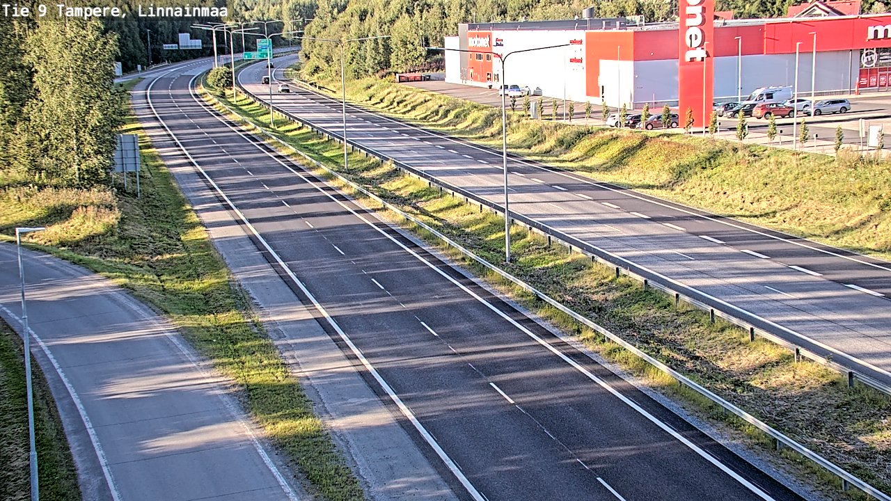 Kelikamerat Kuva Tie 9 Tampere, Linnainmaa, Tampere, Pirkanmaa