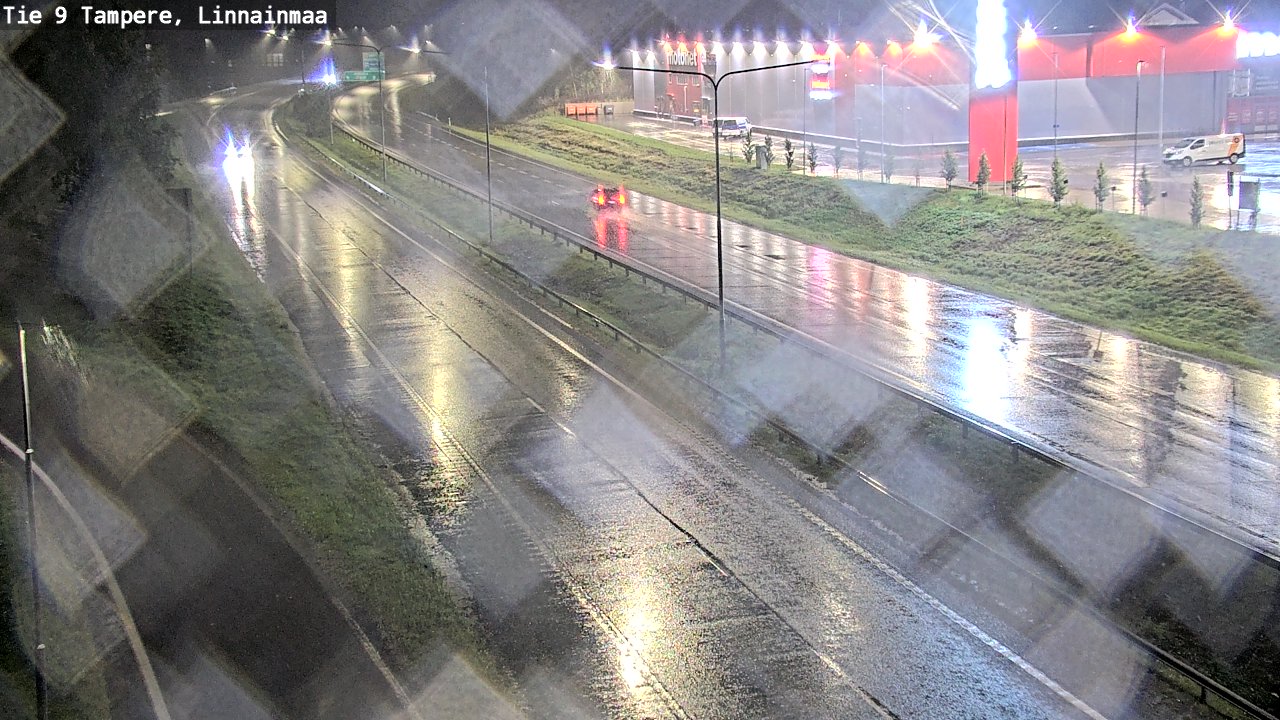 Weather Camera Image Väg 9 Tammerfors, Linnainmaa, Tampere, Pirkanmaa