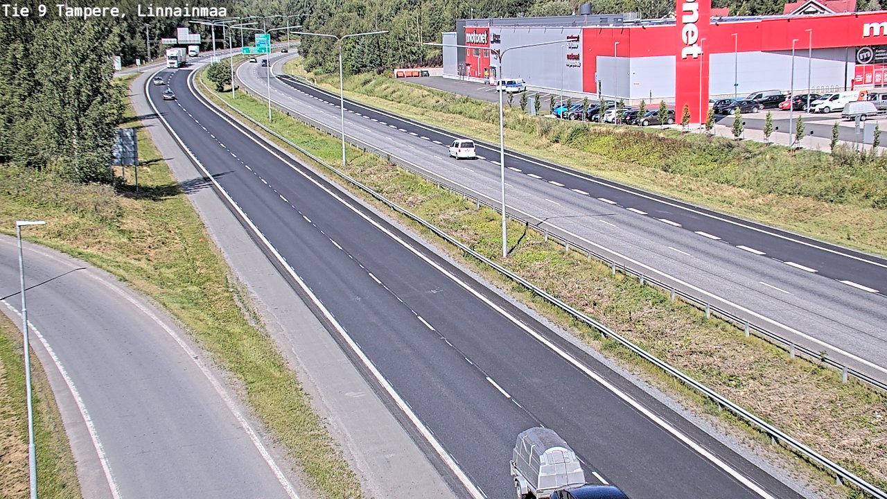 Kelikamerat Kuva Tie 9 Tampere, Linnainmaa, Tampere, Pirkanmaa