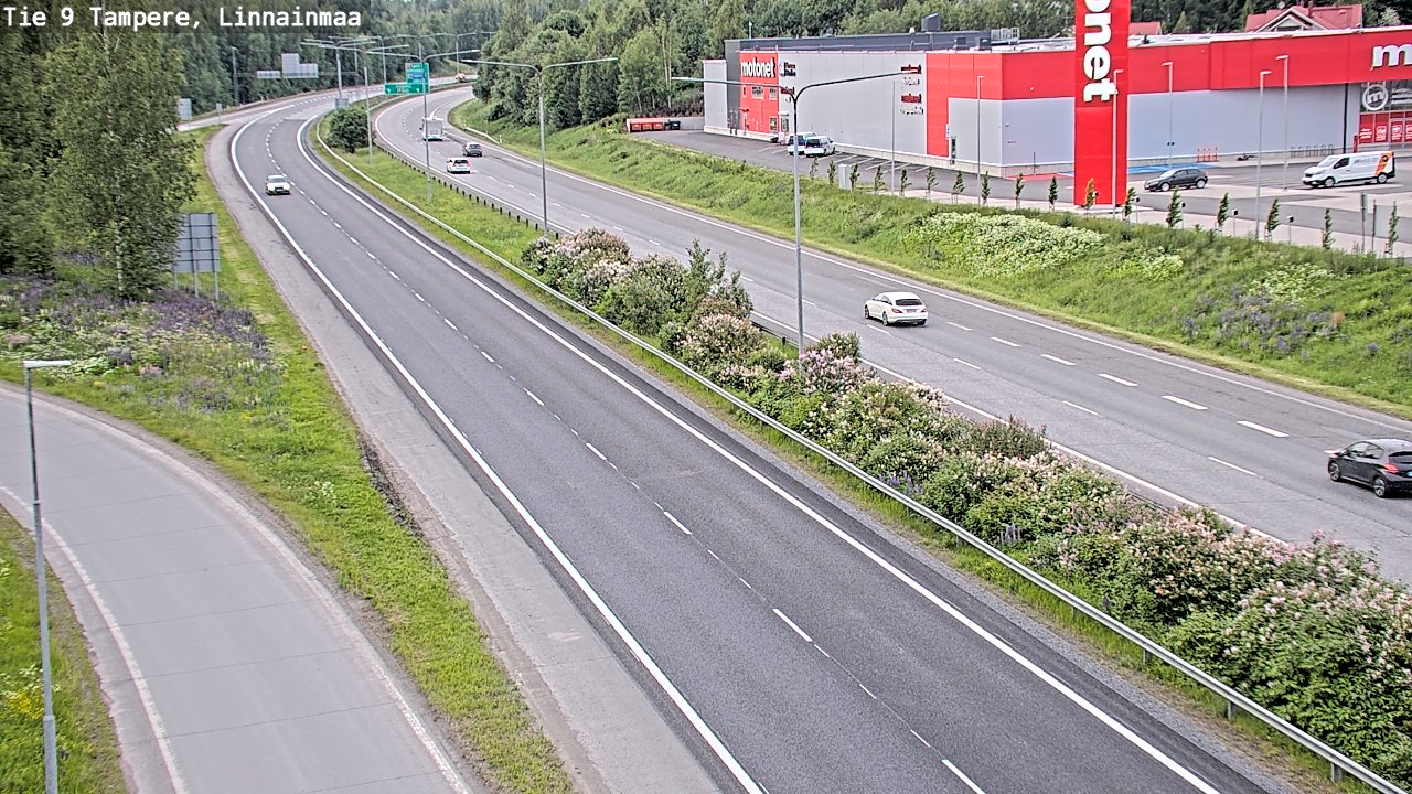 Kelikamerat Kuva Tie 9 Tampere, Linnainmaa, Tampere, Pirkanmaa