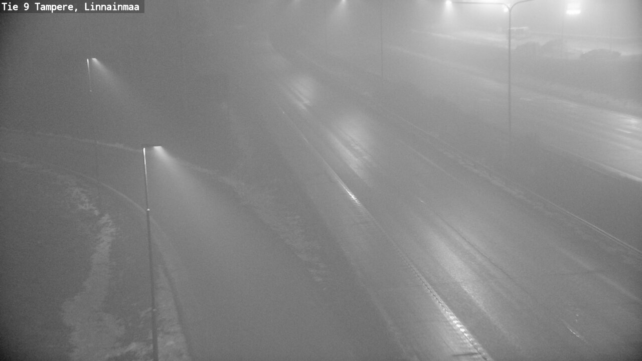 Weather Camera Image Väg 9 Tammerfors, Linnainmaa, Tampere, Pirkanmaa