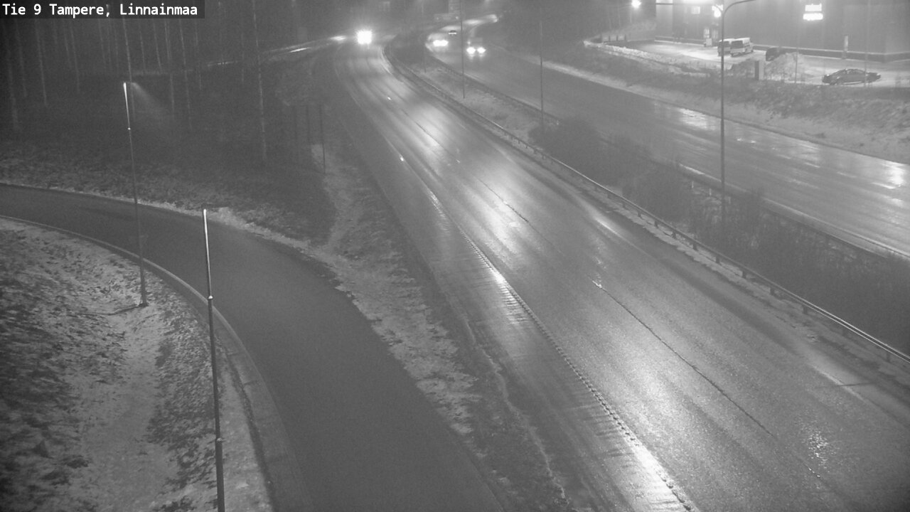 Weather Camera Image Väg 9 Tammerfors, Linnainmaa, Tampere, Pirkanmaa