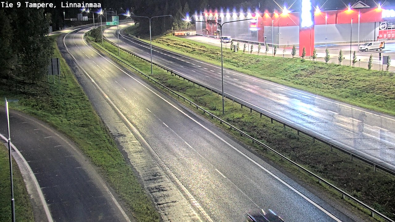 Weather Camera Image Väg 9 Tammerfors, Linnainmaa, Tampere, Pirkanmaa