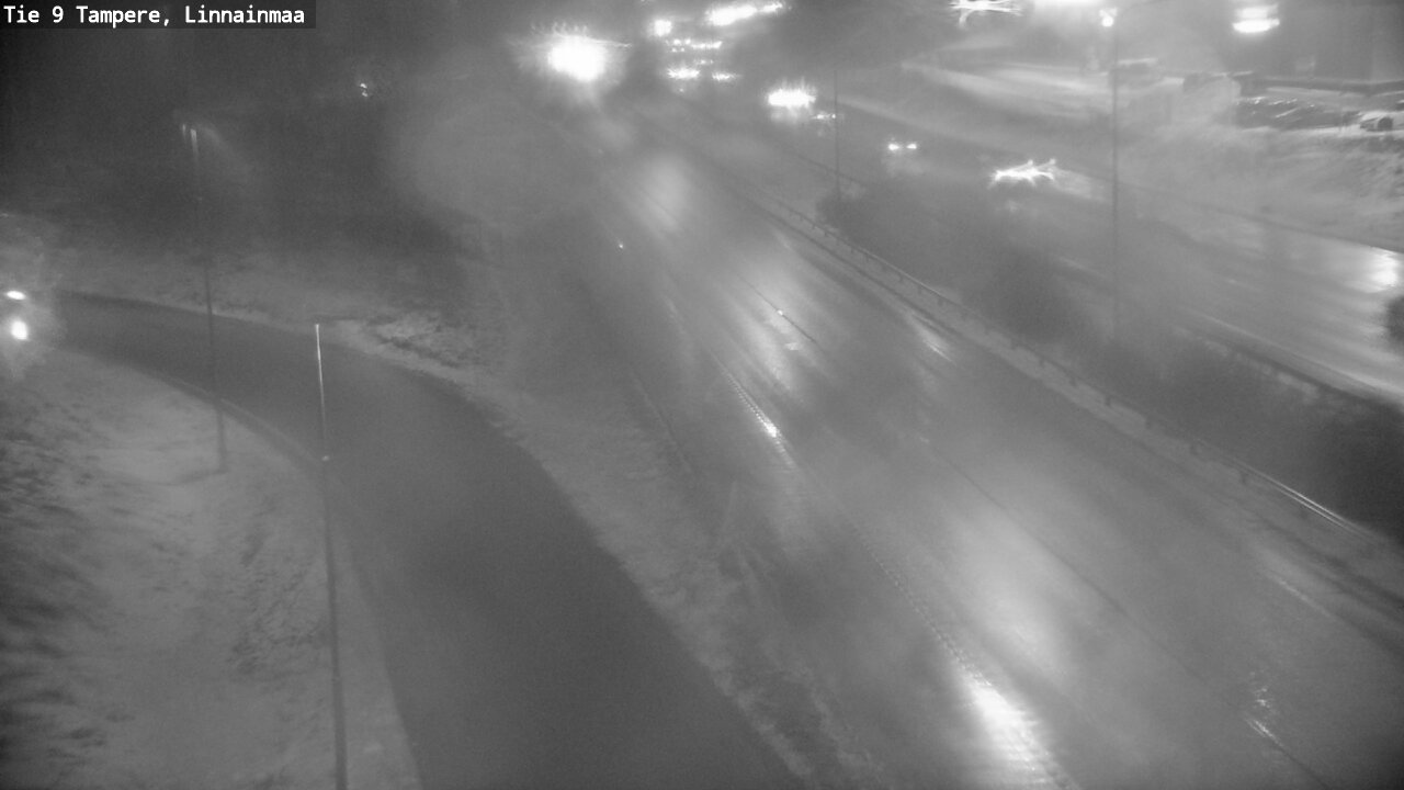 Weather Camera Image Väg 9 Tammerfors, Linnainmaa, Tampere, Pirkanmaa