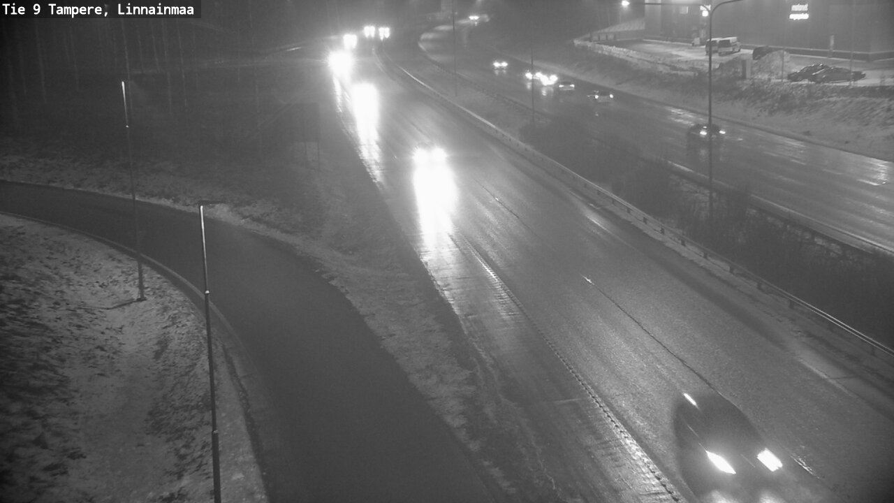 Weather Camera Image Väg 9 Tammerfors, Linnainmaa, Tampere, Pirkanmaa