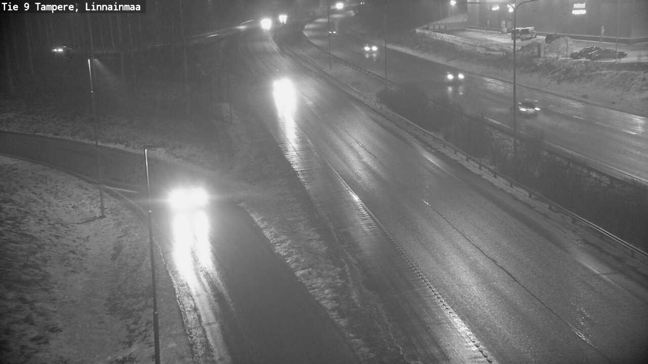 Weather Camera Image Väg 9 Tammerfors, Linnainmaa, Tampere, Pirkanmaa