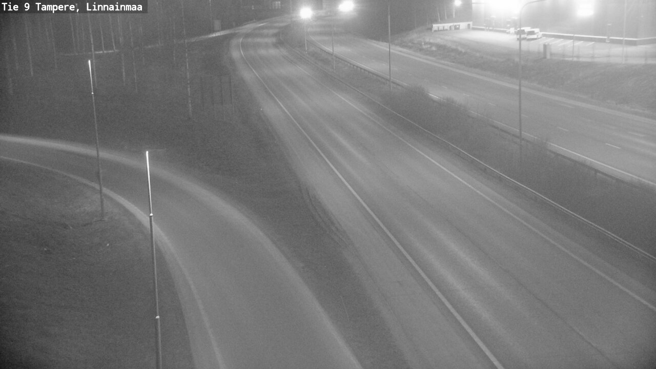 Weather Camera Image Väg 9 Tammerfors, Linnainmaa, Tampere, Pirkanmaa