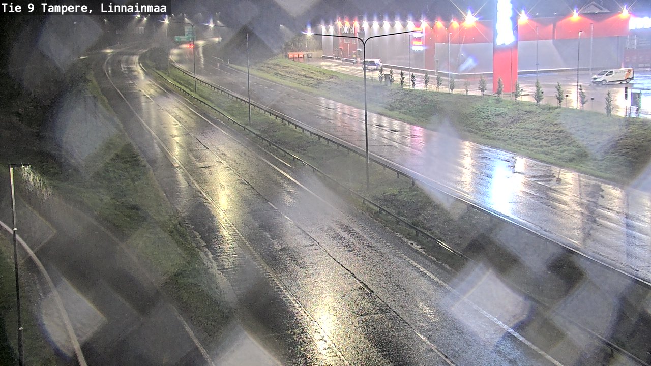 Weather Camera Image Väg 9 Tammerfors, Linnainmaa, Tampere, Pirkanmaa