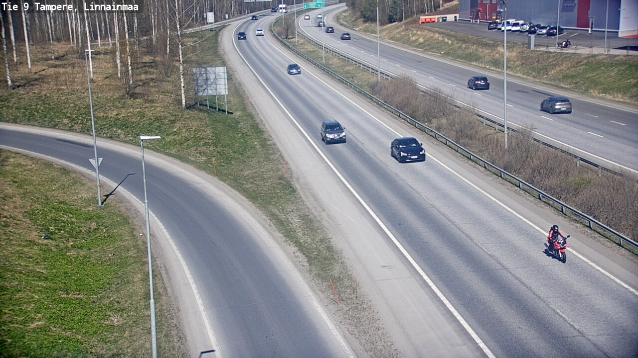 Weather Camera Image Road 9 Tampere, Linnainmaa, Tampere, Pirkanmaa