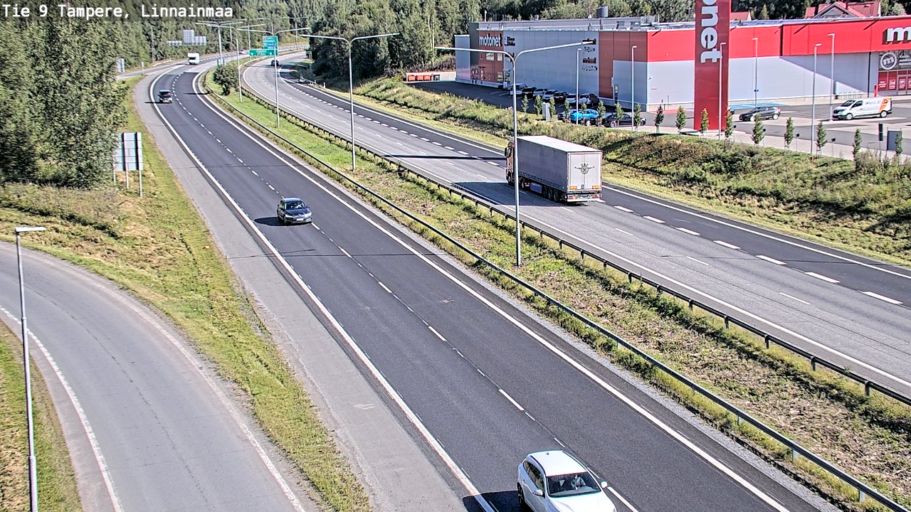Kelikamerat Kuva Tie 9 Tampere, Linnainmaa, Tampere, Pirkanmaa