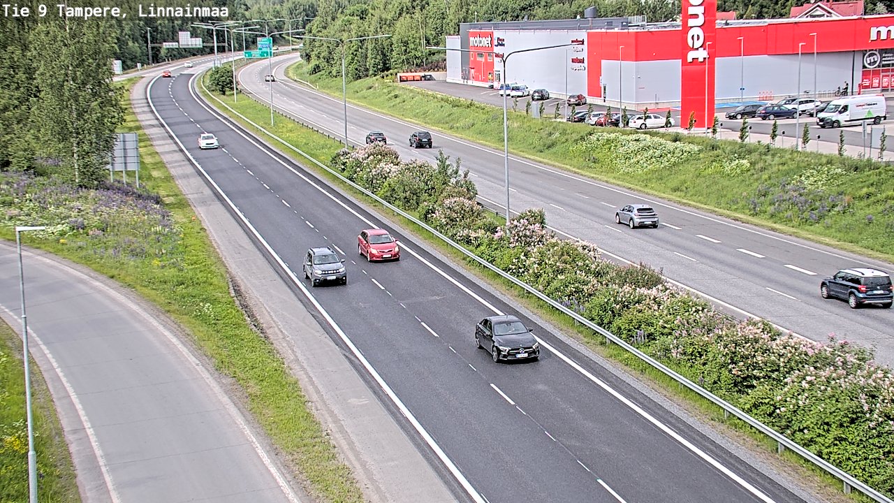 Kelikamerat Kuva Tie 9 Tampere, Linnainmaa, Tampere, Pirkanmaa