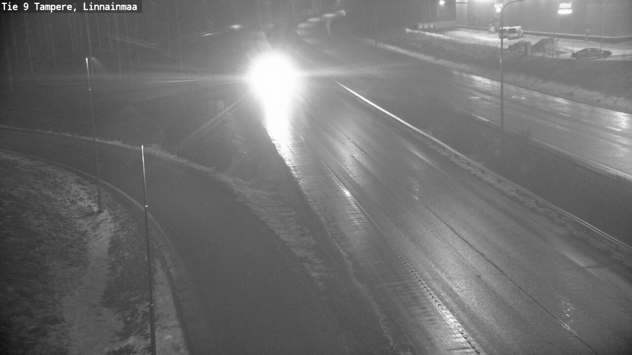 Weather Camera Image Väg 9 Tammerfors, Linnainmaa, Tampere, Pirkanmaa