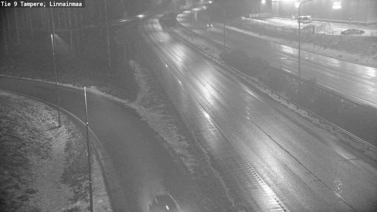 Weather Camera Image Väg 9 Tammerfors, Linnainmaa, Tampere, Pirkanmaa