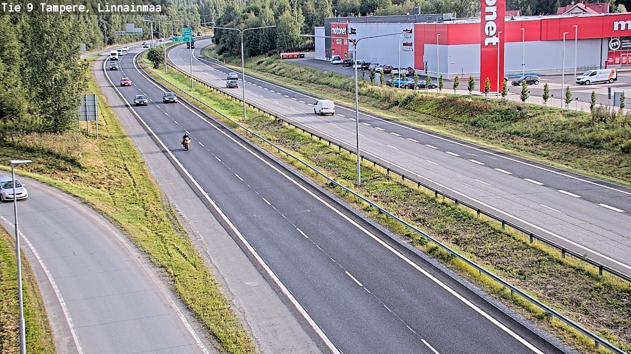 Kelikamerat Kuva Tie 9 Tampere, Linnainmaa, Tampere, Pirkanmaa