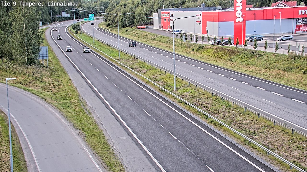 Kelikamerat Kuva Tie 9 Tampere, Linnainmaa, Tampere, Pirkanmaa