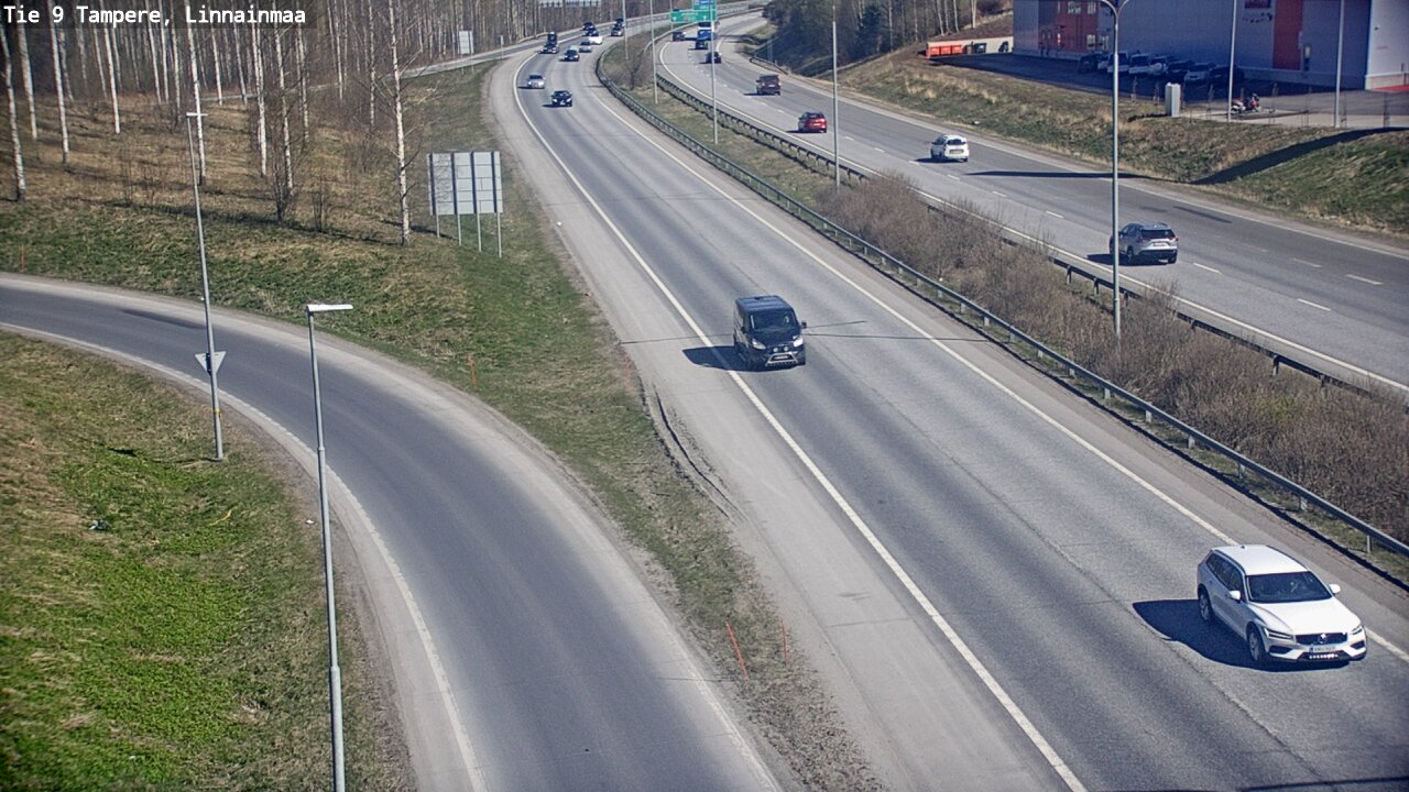 Weather Camera Image Road 9 Tampere, Linnainmaa, Tampere, Pirkanmaa