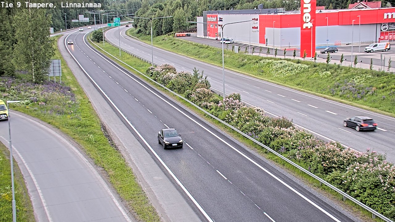 Kelikamerat Kuva Tie 9 Tampere, Linnainmaa, Tampere, Pirkanmaa