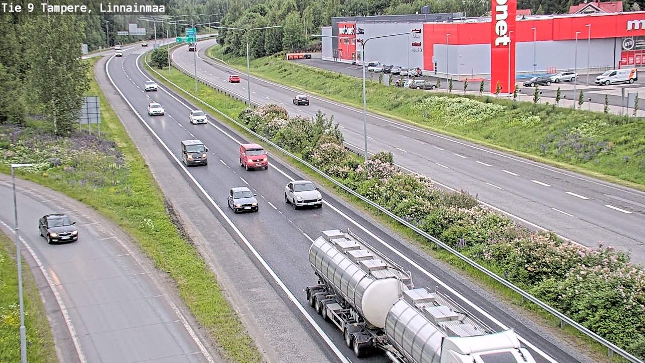 Kelikamerat Kuva Tie 9 Tampere, Linnainmaa, Tampere, Pirkanmaa