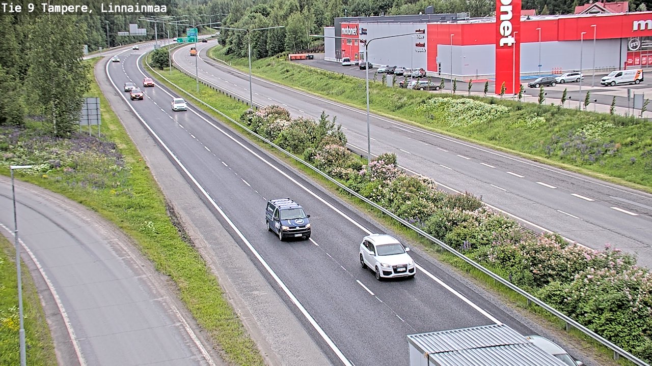 Kelikamerat Kuva Tie 9 Tampere, Linnainmaa, Tampere, Pirkanmaa