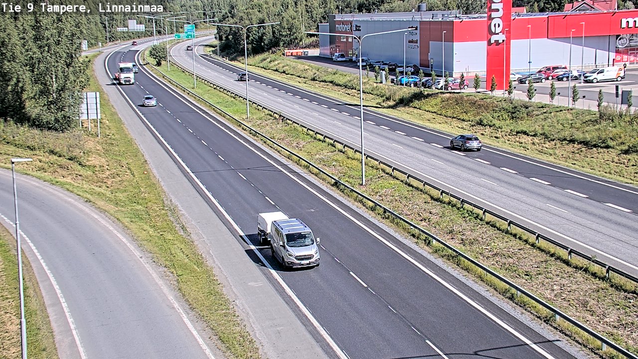 Kelikamerat Kuva Tie 9 Tampere, Linnainmaa, Tampere, Pirkanmaa