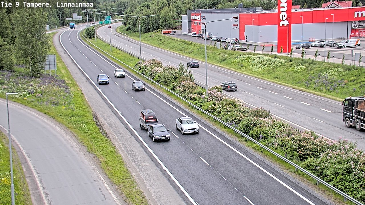 Kelikamerat Kuva Tie 9 Tampere, Linnainmaa, Tampere, Pirkanmaa