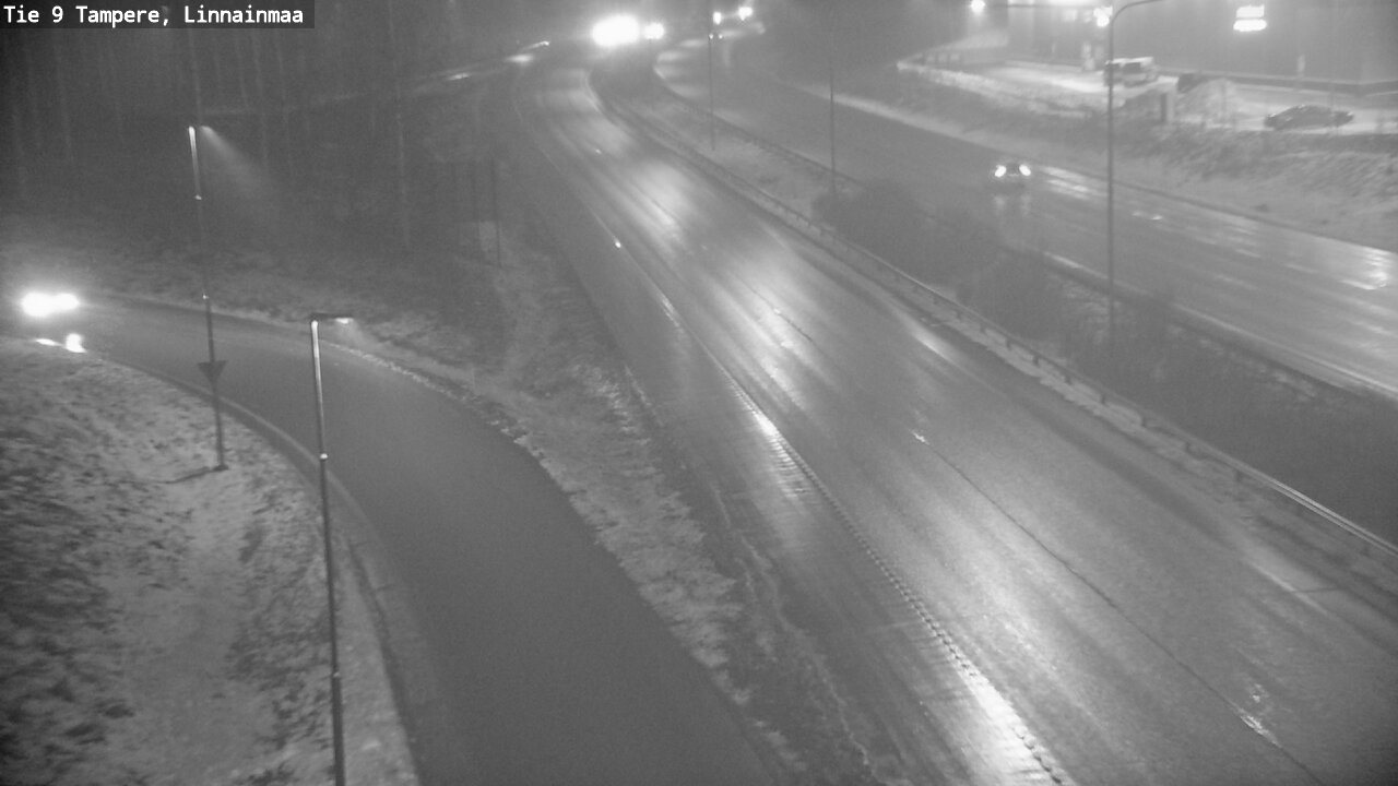 Weather Camera Image Väg 9 Tammerfors, Linnainmaa, Tampere, Pirkanmaa