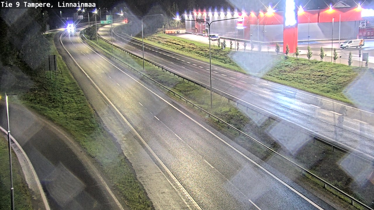 Weather Camera Image Väg 9 Tammerfors, Linnainmaa, Tampere, Pirkanmaa