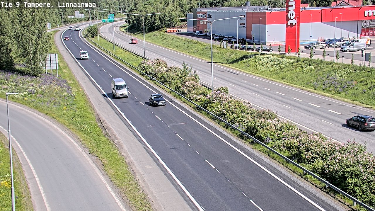 Kelikamerat Kuva Tie 9 Tampere, Linnainmaa, Tampere, Pirkanmaa