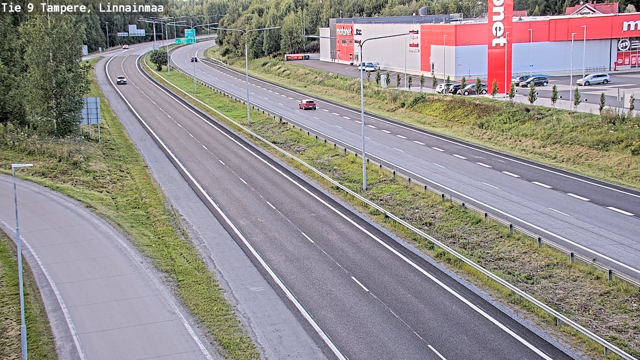 Kelikamerat Kuva Tie 9 Tampere, Linnainmaa, Tampere, Pirkanmaa