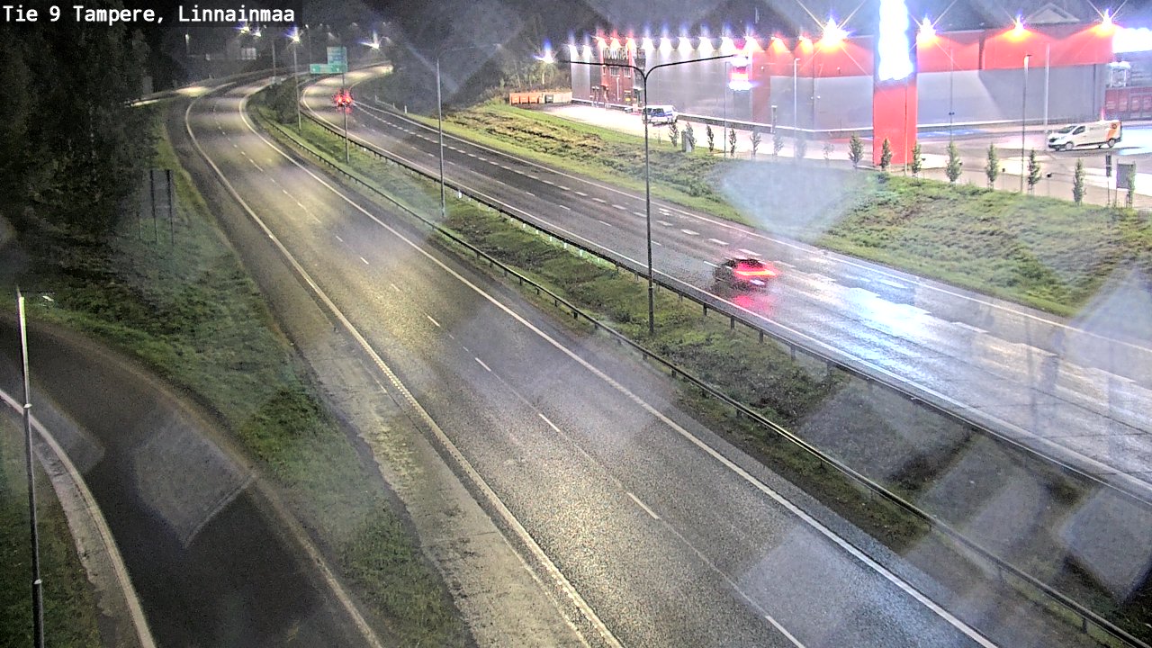 Weather Camera Image Väg 9 Tammerfors, Linnainmaa, Tampere, Pirkanmaa