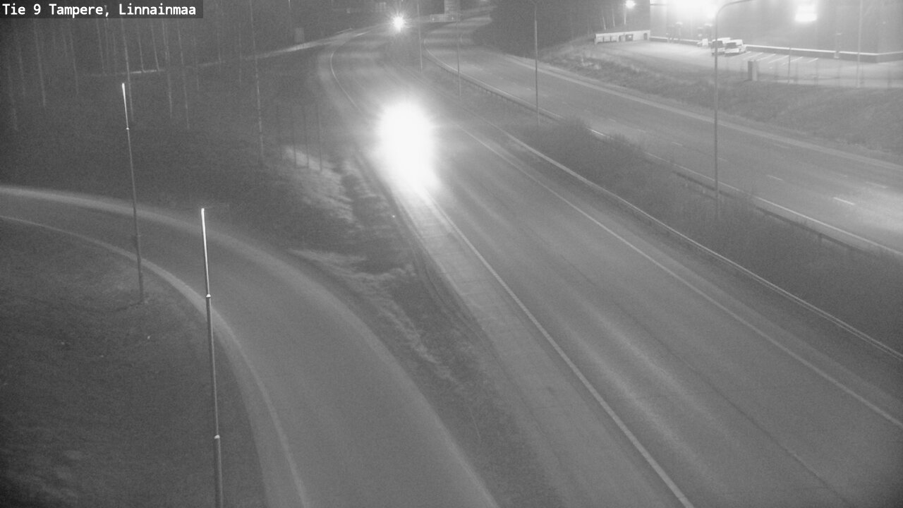 Weather Camera Image Väg 9 Tammerfors, Linnainmaa, Tampere, Pirkanmaa