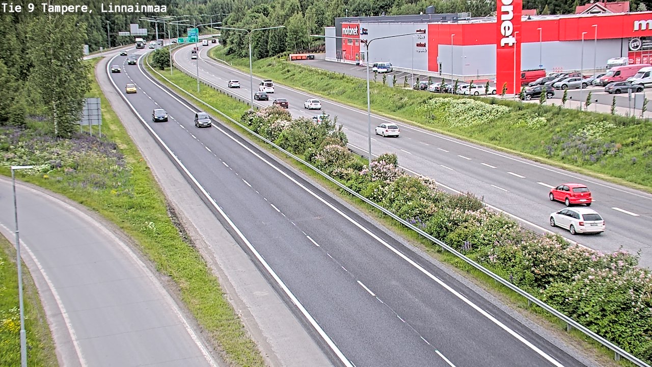 Kelikamerat Kuva Tie 9 Tampere, Linnainmaa, Tampere, Pirkanmaa