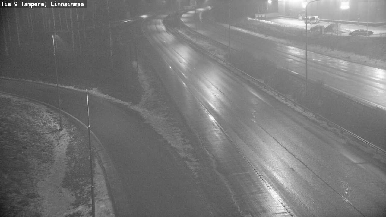 Weather Camera Image Väg 9 Tammerfors, Linnainmaa, Tampere, Pirkanmaa